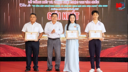 Trao giải Cuộc thi tìm hiểu về quê hương An Giang