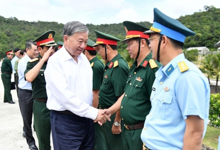 Tổng Bí thư Tô Lâm: Xây dựng Thổ Châu trở thành đặc khu biển đảo xanh, mạnh, bền vững