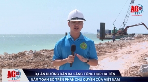 Dự án đường dẫn ra Cảng tổng hợp Hà Tiên nằm toàn bộ trên phần chủ quyền của Việt Nam