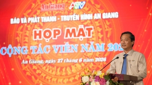 Báo và Phát thanh - Truyền hình An Giang họp mặt cộng tác viên năm 2026