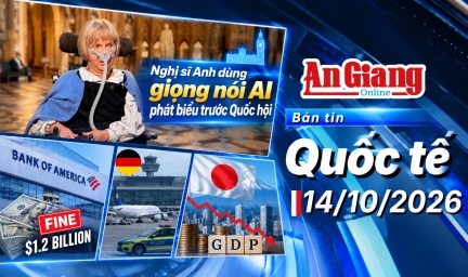 [Video] Bản tin quốc tế ngày 14/10: Sân bay Đức tạm đóng cửa vì nghi không tặc; Nhật Bản nguy cơ tụt hạng về kinh tế; Pakistan: Tàu hỏa trật bánh, ít nhất 5 người thiệt mạng