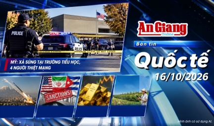 [Video] Bản tin quốc tế ngày 16/10: Xả súng ở Mỹ khiến 4 người thiệt mạng; giá vàng phục hồi; diesel Nga khó giảm giá nhiên liệu tại Mỹ