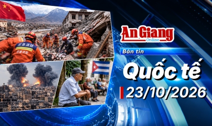 [Video] Bản tin quốc tế ngày 23/10: Động đất ở Trung Quốc; Nga và Ukraine tập kích lẫn nhau; Apple mở bán iPhone gập