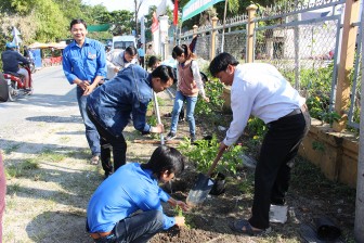 Thoại Sơn nỗ lực thực hiện tiêu chí môi trường