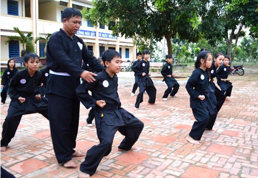 Xây dựng phong trào võ thuật