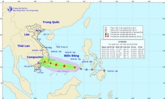 Áp thấp nhiệt đới sẽ thành bão trên Biển Đông trong chiều 3-1