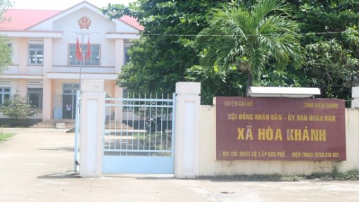 Tiền Giang: Chủ tịch UBND xã bị kiểm điểm vì gây nhiều sai phạm