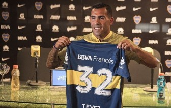 Carlos Tevez rạng rỡ trong lần thứ 3 tái ngộ Boca Juniors