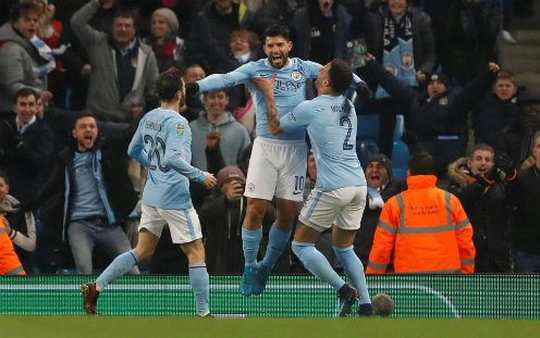 Aguero ghi bàn phút bù giờ, Man City đánh bại Bristol ở Cup Liên đoàn