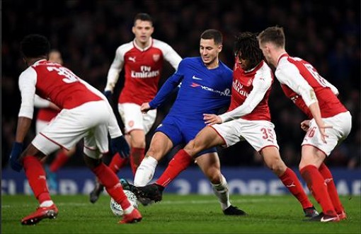Chelsea thêm một lần bị Arsenal cầm chân