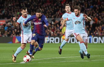 Messi tỏa sáng, Barcelona ra oai ở Cúp Nhà vua