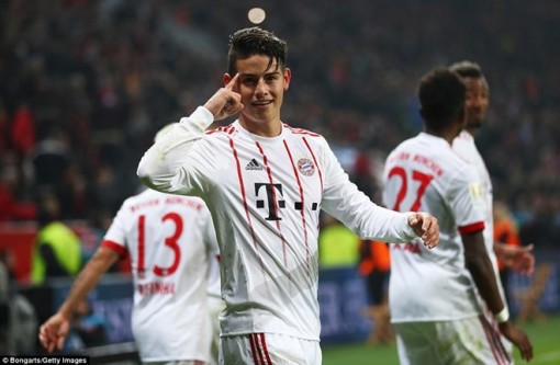 Phá dớp tại BayArena, Bayern bỏ xa đội xếp thứ 2 đến 14 điểm