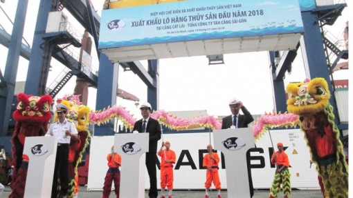 Xuất khẩu lô hàng thủy sản đầu tiên năm 2018
