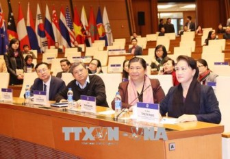 Chủ tịch Quốc hội Nguyễn Thị Kim Ngân dự tổng duyệt hoạt động Hội nghị APPF-26