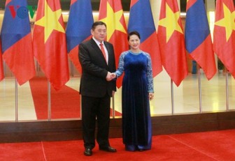 Chủ tịch Quốc hội hội đàm với Chủ tịch Quốc hội Mông Cổ
