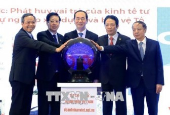 Chủ tịch nước Trần Đại Quang: Luôn tin tưởng đội ngũ doanh nhân Việt Nam