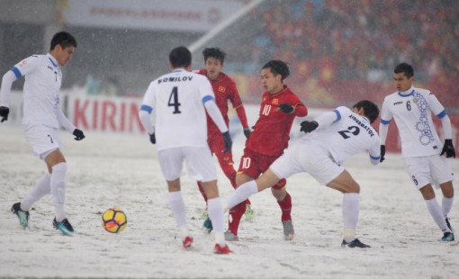 U-23 VN ngẩng cao đầu rời Trung Quốc