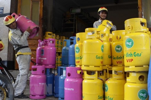 Từ 1-2, giá gas bán lẻ giảm 20.000 đồng trên mỗi bình 12kg