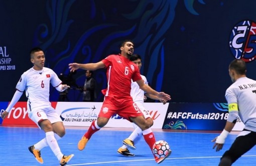 Đội tuyển Futsal Việt Nam nhọc nhằn 'vượt ải' Futsal Bahrain