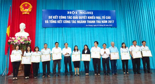 Một năm thực hiện công tác thanh tra, giải quyết khiếu nại, tố cáo