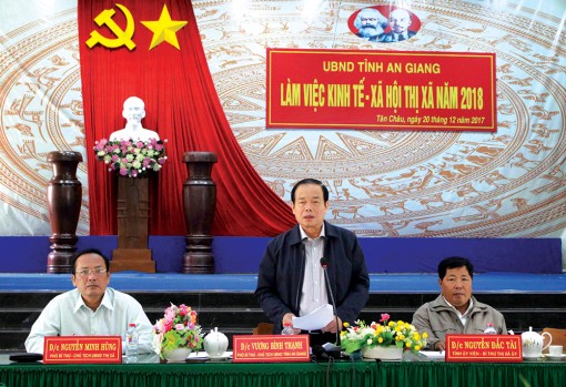 Tân Châu nỗ lực nâng cấp đô thị