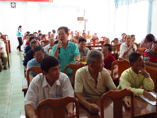 100% hộ dân dự họp đồng thuận nâng cấp, sửa chữa Hẻm 12