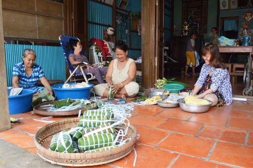 Nồi bánh tét của mẹ