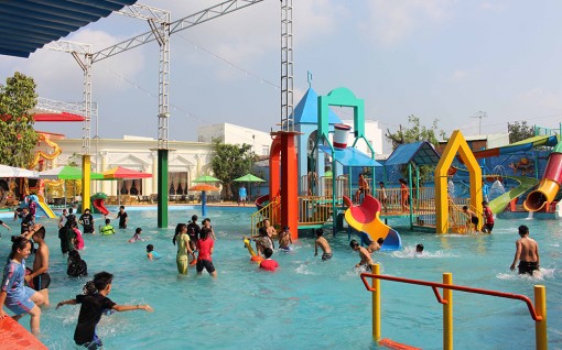 Khai trương Công viên nước đầu tiên ở An Giang