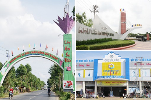 Công nhận TP Sa Đéc là đô thị loại II