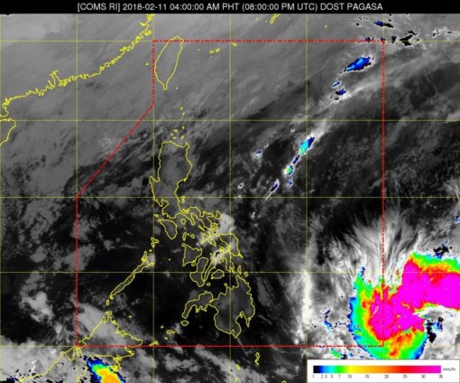Bão Sanba suy yếu thành áp thấp nhiệt đới