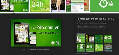 Đưa nút View Image trở lại công cụ tìm kiếm hình ảnh của Google