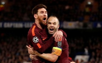 Messi “phá dớp”, Barca cầm hòa Chelsea trên sân Stamford Bridge