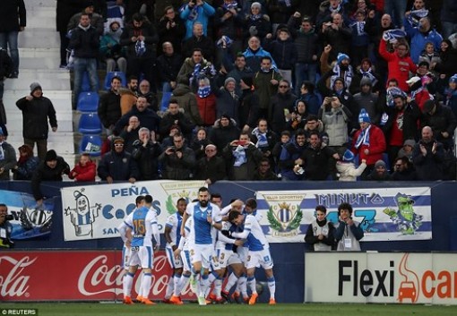 Ngược dòng ấn tượng trước Leganes, Real kém Barca 14 điểm