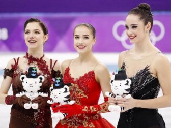 VĐV 15 tuổi của Nga đoạt huy chương vàng trượt băng nghệ thuật nữ