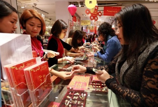 Các tiệm vàng đã chuẩn bị sẵn sàng cho ngày vía thần tài