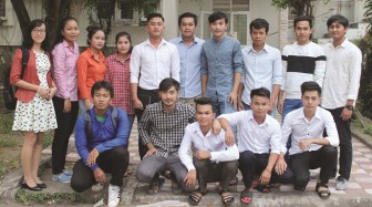Sinh viên Campuchia đón Tết