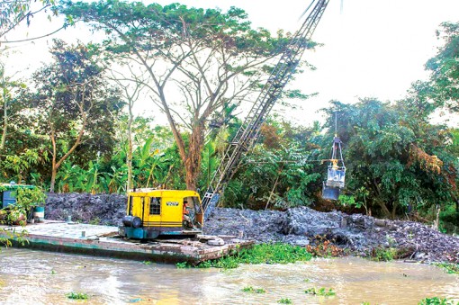 Phát triển hệ thống thủy lợi phục vụ sản xuất nông nghiệp bền vững