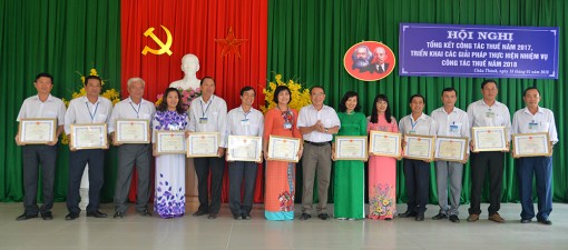 Châu Thành thực hiện hiệu quả nhiều giải pháp thu thuế