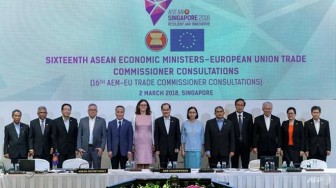 ASEAN-EU sẽ phê chuẩn Hiệp định Thương mại tự do vào cuối 2018