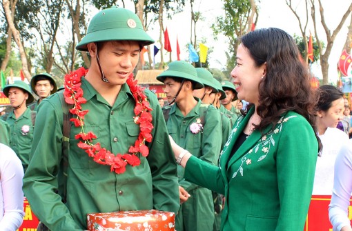 Nô nức ngày hội tòng quân năm 2018