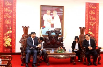 Chủ tịch UBND tỉnh tiếp Tổng Lãnh sự Ấn Độ