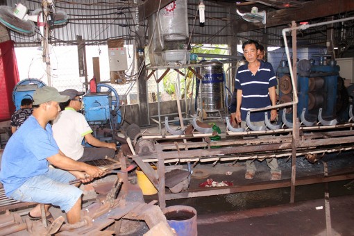 Từ anh nông dân đến ông chủ lò rèn