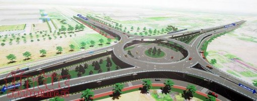Khởi công nút giao vòng xuyến 2 tầng nối Quốc lộ 1A và đường sắt Bắc - Nam tại Quảng Nam