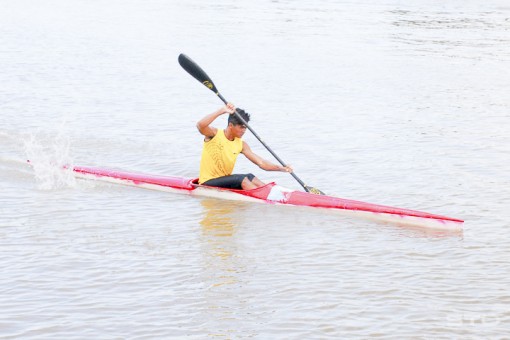 Tuyển canoeing Sóc Trăng - quyết tâm giữ vững thành tích