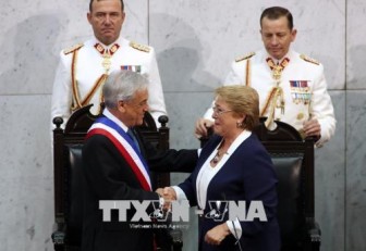 Ông Sebastian Piñera nhậm chức Tổng thống Chile