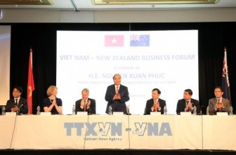 Thủ tướng Nguyễn Xuân Phúc dự Diễn đàn Doanh nghiệp Việt Nam - New Zealand