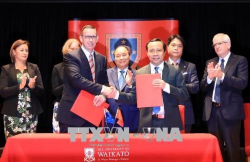 Thủ tướng Nguyễn Xuân Phúc thăm Đại học Waikato, kết thúc thăm chính thức New Zealand