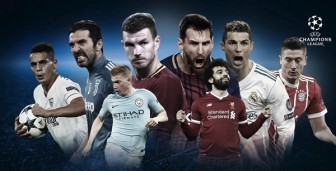 Thông tin 8 đội lọt vào tứ kết Cup C1 Champions League 2017-2018