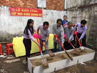 Khởi công xây nhà “Khăn quàng đỏ” cho đội viên nghèo