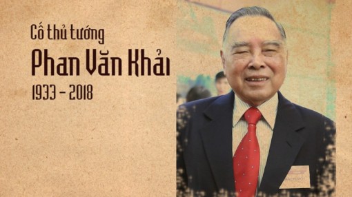 Thông báo về Quốc tang Nguyên Thủ tướng Phan Văn Khải